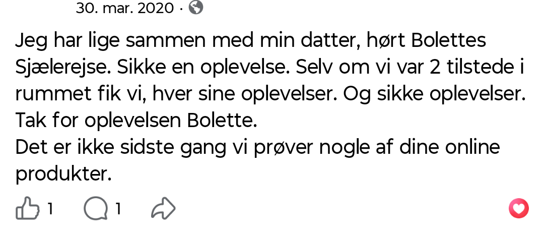 Anmeldelse af sjælerejsen